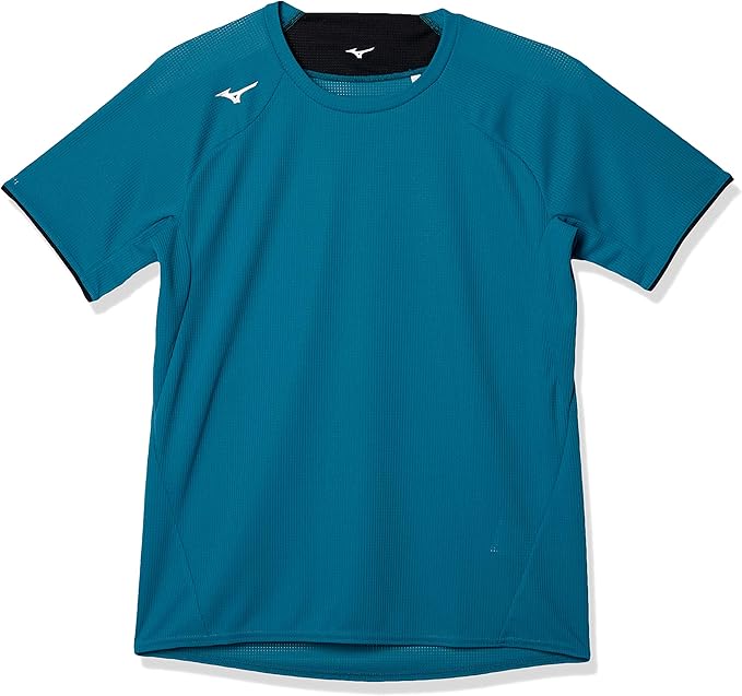 mizuno 美津浓 训练服 dry aerolo t恤 短袖 吸汗速干 透气 32ma0021